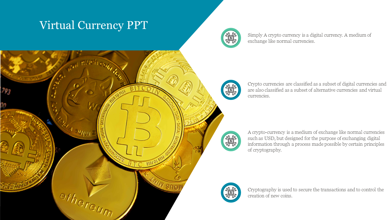 Virtual Currency PPT Presentation Template & Google Slides